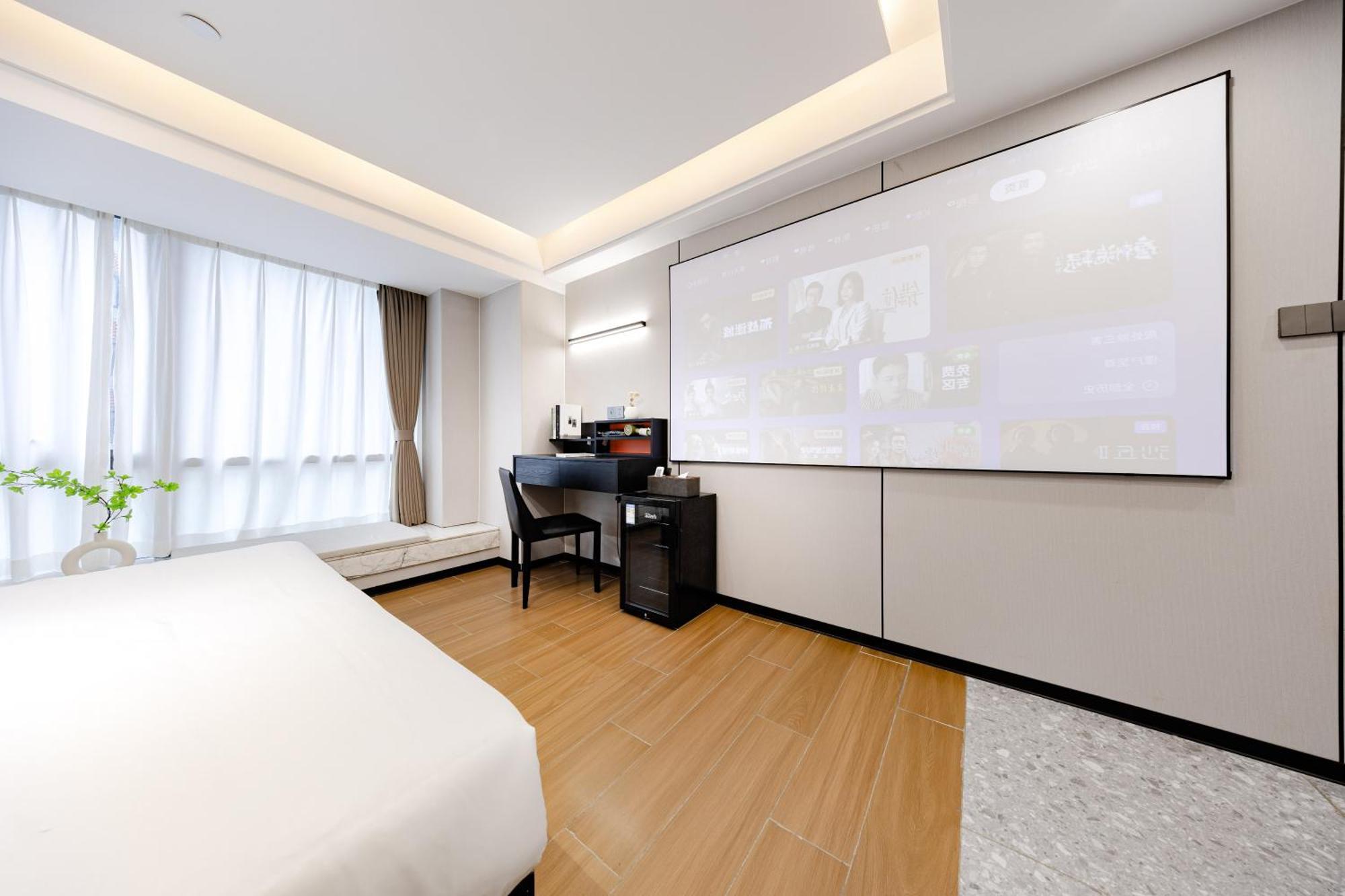 Yu Manju High-Floor Huge-Screen Audiovisual Hotel-Guangzhou Tower Zhujiang New Town Sports West Road Branch Exteriör bild