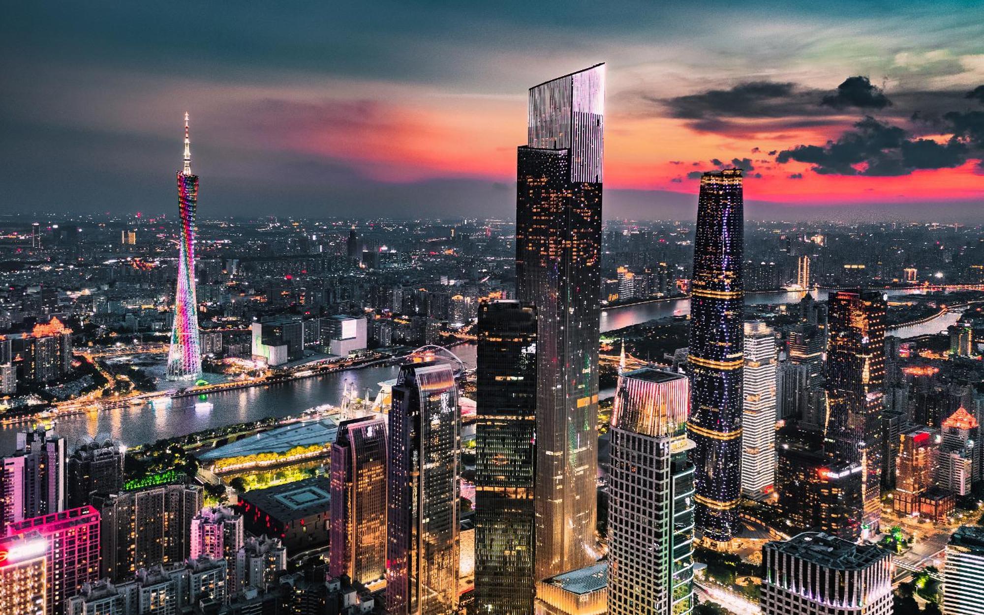 Yu Manju High-Floor Huge-Screen Audiovisual Hotel-Guangzhou Tower Zhujiang New Town Sports West Road Branch Exteriör bild