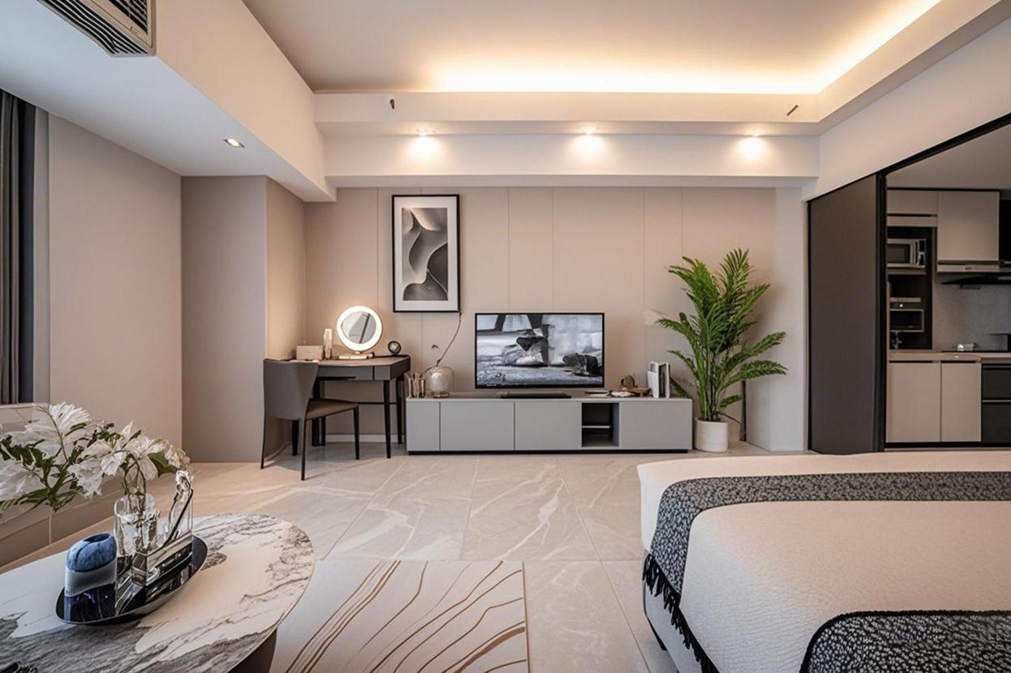 Yu Manju High-Floor Huge-Screen Audiovisual Hotel-Guangzhou Tower Zhujiang New Town Sports West Road Branch Exteriör bild